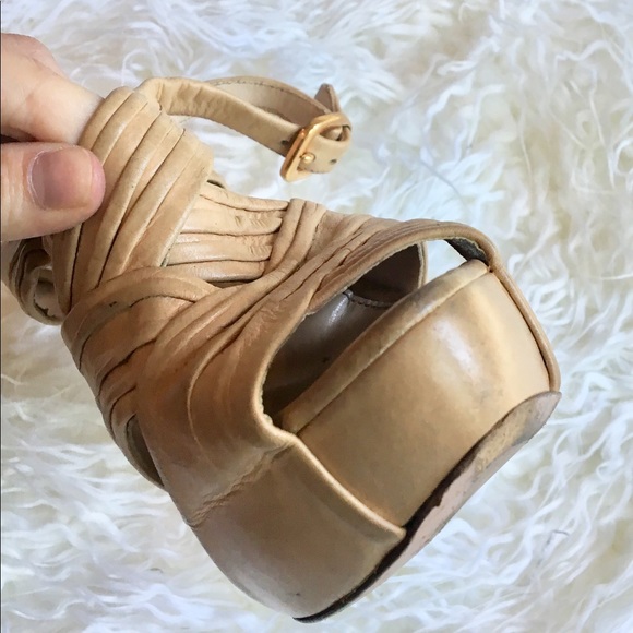 Prada High Heel Sandals - Resort Collection - Sz 7 - Picture 6 of 8